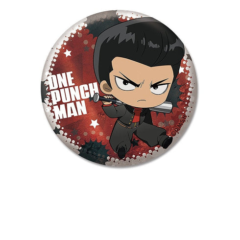 『ワンパンマン』ぺたん娘缶バッジ 金属バット