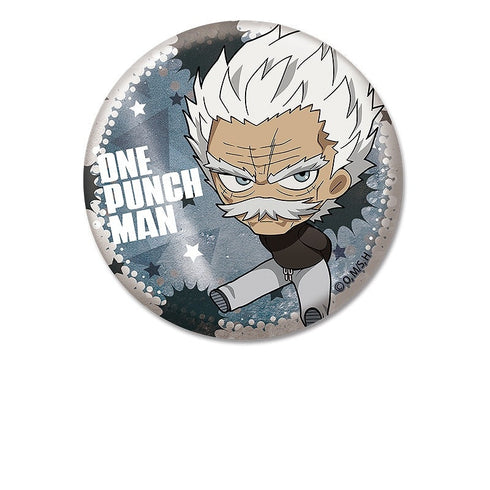 『ワンパンマン』ぺたん娘缶バッジ シルバーファング