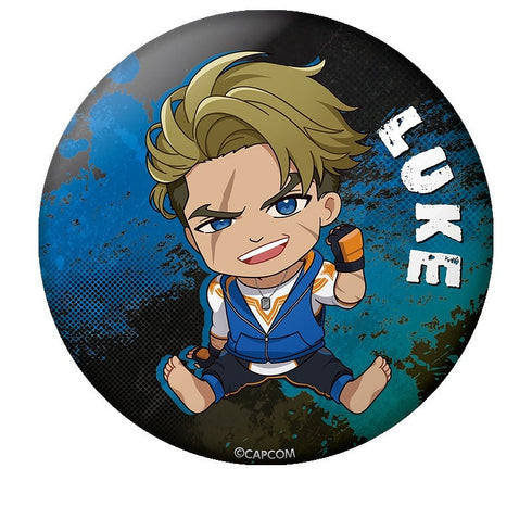 『ストリートファイター6』ぺたん娘缶バッジ ルーク