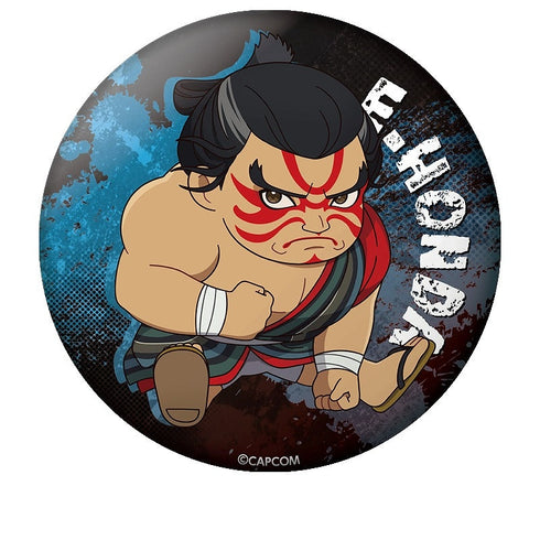 『ストリートファイター6』ぺたん娘缶バッジ エドモンド本田