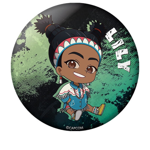 『ストリートファイター6』ぺたん娘缶バッジ リリー