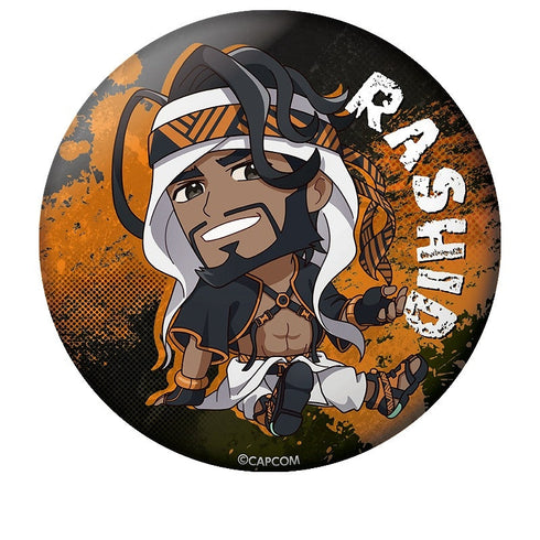 『ストリートファイター6』ぺたん娘缶バッジ ラシード