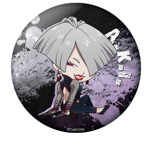 『ストリートファイター6』ぺたん娘缶バッジ A.K.I.
