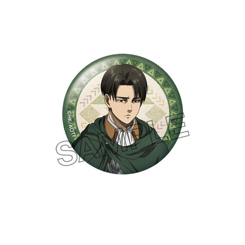 『進撃の巨人 The Final Season』描き下ろし缶バッジ リヴァイ