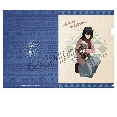 『進撃の巨人 The Final Season』描き下ろしクリアファイル ミカサ