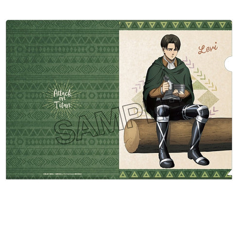 『進撃の巨人 The Final Season』描き下ろしクリアファイル リヴァイ