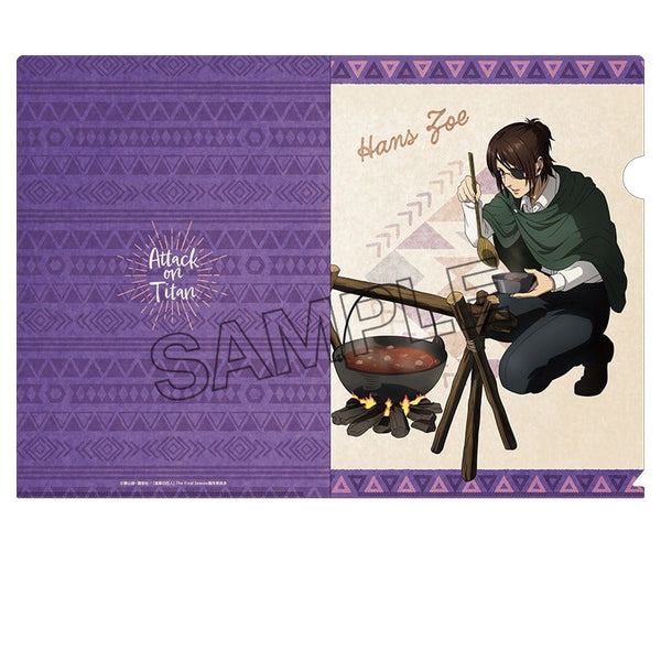 『進撃の巨人 The Final Season』描き下ろしクリアファイル ハンジ