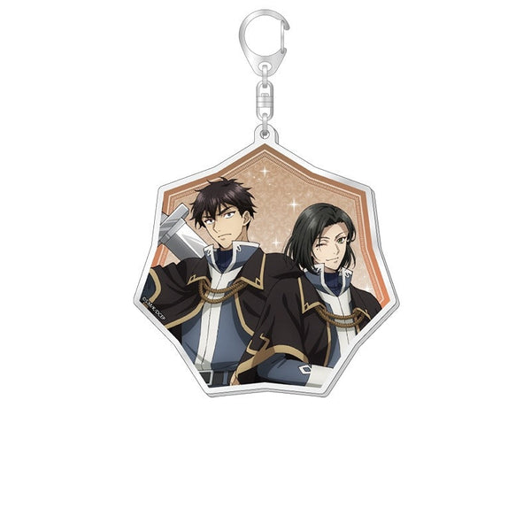 『やり直し令嬢は竜帝陛下を攻略中』描き下ろしアクリルキーホルダー ジーク&カミラ