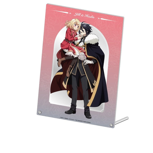 『やり直し令嬢は竜帝陛下を攻略中』描き下ろしA4アクリルパネル ジル&ハディス