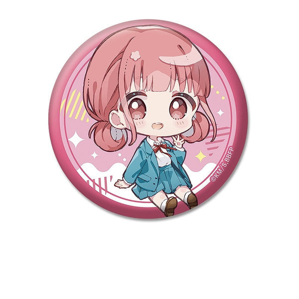 『アオのハコ』ぺたん娘缶バッジ 蝶野 雛(制服)