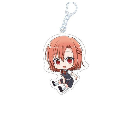 『ささやくように恋を唄う』ぺたん娘アクリルキーホルダー 木野ひまり