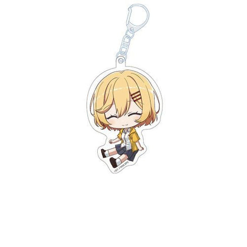 『ささやくように恋を唄う』ぺたん娘アクリルキーホルダー 橘香織