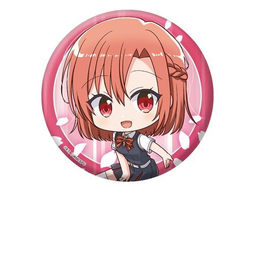 『ささやくように恋を唄う』ぺたん娘缶バッジ 木野ひまり