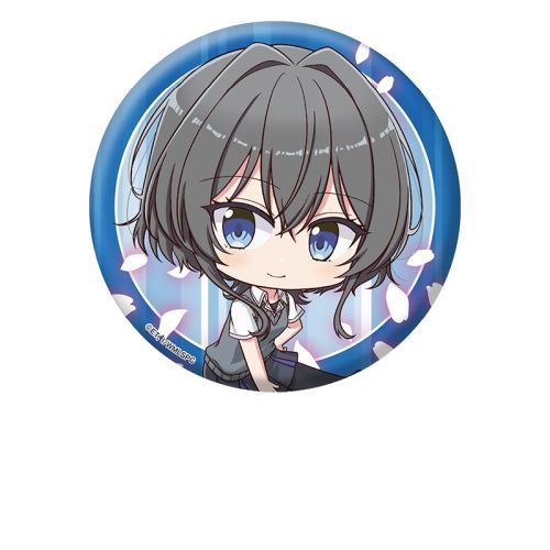 『ささやくように恋を唄う』ぺたん娘缶バッジ 朝凪依