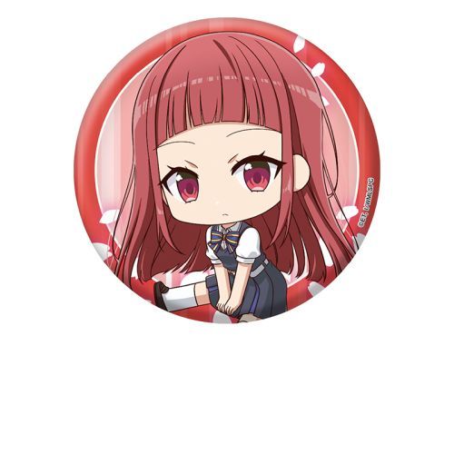 『ささやくように恋を唄う』ぺたん娘缶バッジ 筒井真理