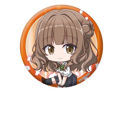 『ささやくように恋を唄う』ぺたん娘缶バッジ 里宮百々花