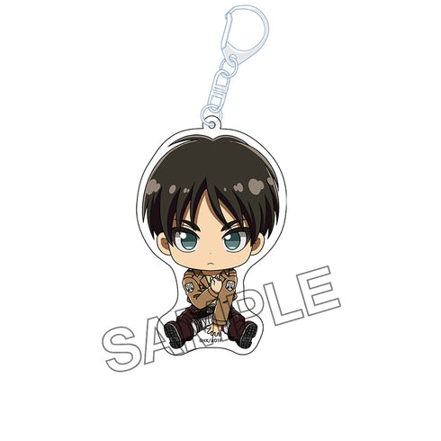 『進撃の巨人』ぺたん娘アクリルキーホルダー vol.1 エレン