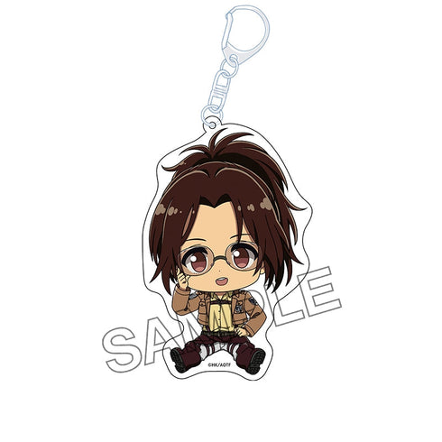 『進撃の巨人』ぺたん娘アクリルキーホルダー vol.1 ハンジ