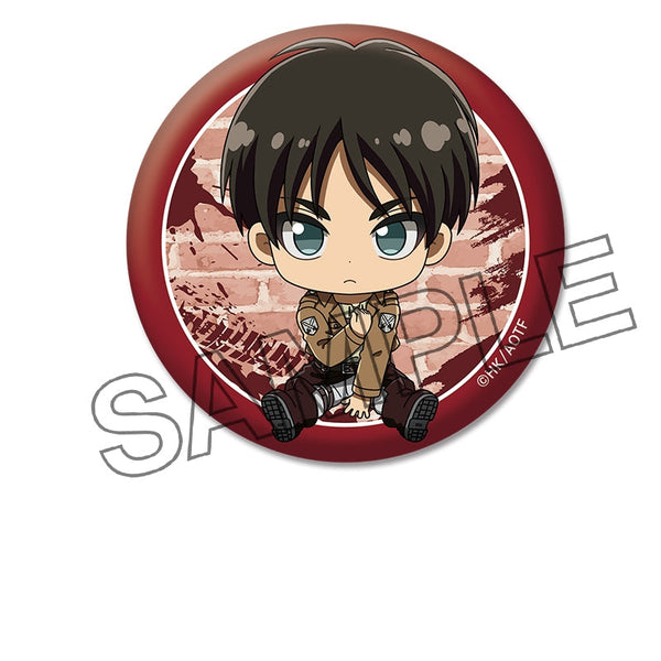 『進撃の巨人』ぺたん娘缶バッジ vol.1 エレン