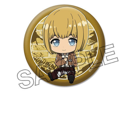 『進撃の巨人』ぺたん娘缶バッジ vol.1 アルミン