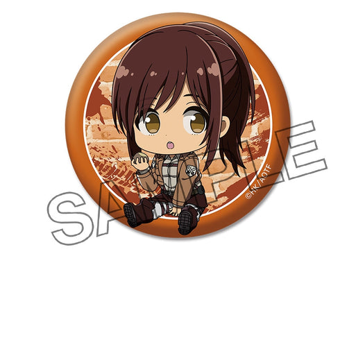 『進撃の巨人』ぺたん娘缶バッジ vol.1 サシャ