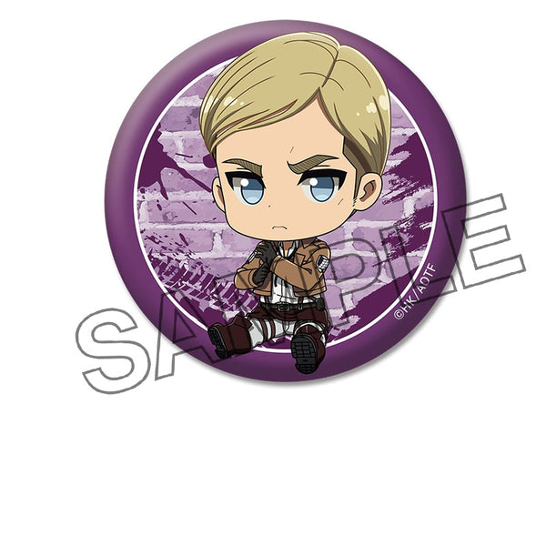 『進撃の巨人』ぺたん娘缶バッジ vol.1 エルヴィン