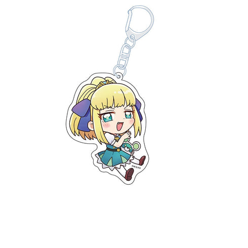 『ぷにるはかわいいスライム』ぺたん娘アクリルキーホルダー 御金賀アリス