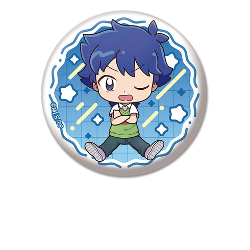 『ぷにるはかわいいスライム』ぺたん娘缶バッジ 河合井コタロー