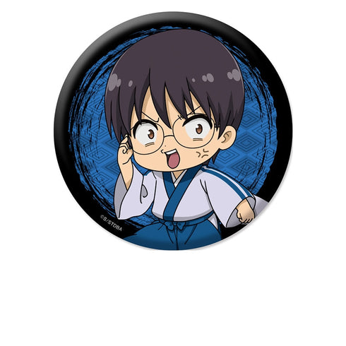 『銀魂』ぺたん娘缶バッジ vol.1 志村新八