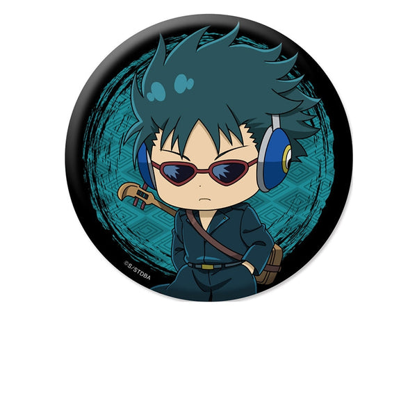 『銀魂』ぺたん娘缶バッジ vol.1 河上万斉