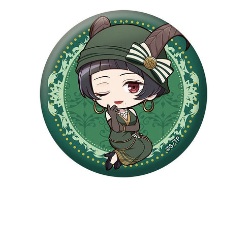 『誰ソ彼ホテル』ぺたん娘缶バッジ 瑪瑙