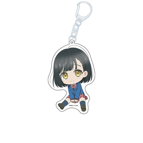 『ハニーレモンソーダ』ぺたん娘アクリルキーホルダー 石森羽花(制服)
