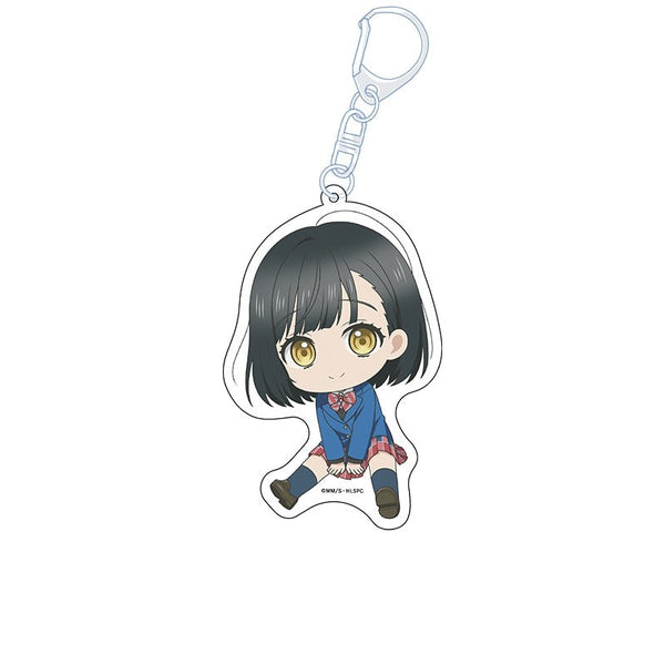 『ハニーレモンソーダ』ぺたん娘アクリルキーホルダー 石森羽花(制服)