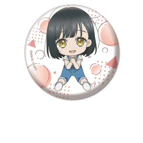 『ハニーレモンソーダ』ぺたん娘缶バッジ 石森羽花(私服)