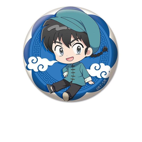 『らんま1/2』ぺたん娘缶バッジ vol.2 早乙女乱馬