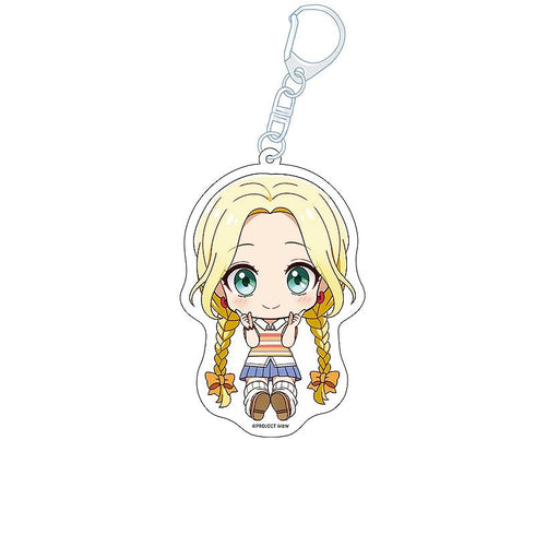 『前橋ウィッチーズ』ぺたん娘アクリルキーホルダー 三俣チョコ(私服)