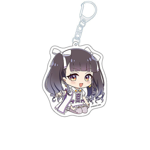 『前橋ウィッチーズ』ぺたん娘アクリルキーホルダー 新里アズ(魔法衣装)