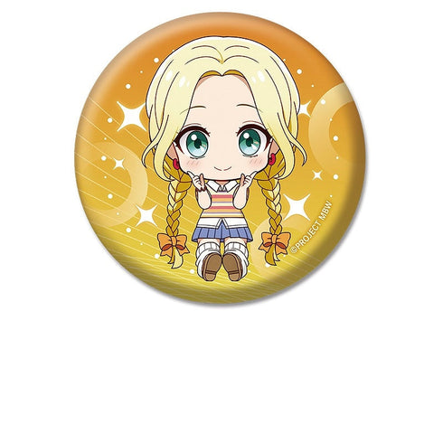 『前橋ウィッチーズ』ぺたん娘缶バッジ 三俣チョコ(私服)