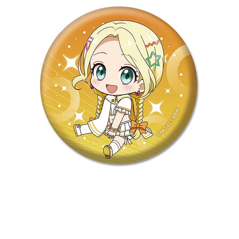『前橋ウィッチーズ』ぺたん娘缶バッジ 三俣チョコ(魔法衣装)