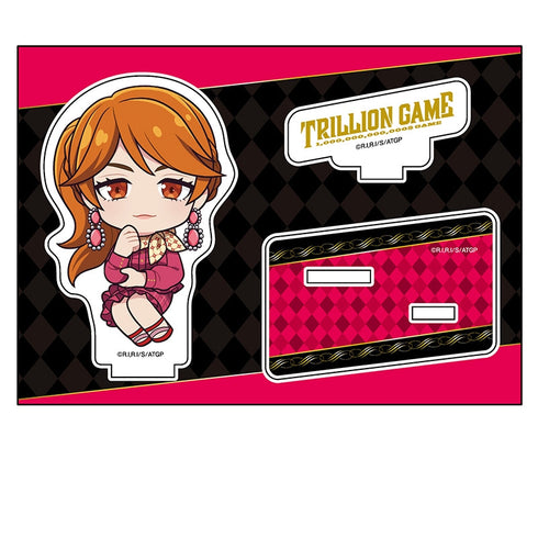 『トリリオンゲーム』ぺたん娘アクリルフィギュア 黒龍キリカ