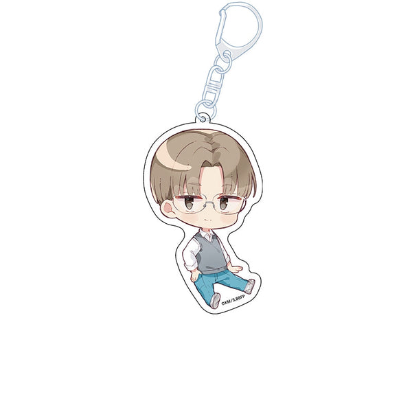 『アオのハコ』ぺたん娘アクリルキーホルダー vol.2 笠原 匡