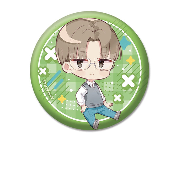 『アオのハコ』ぺたん娘缶バッジ vol.2 笠原 匡