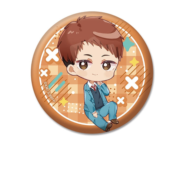 『アオのハコ』ぺたん娘缶バッジ vol.2 針生 健吾