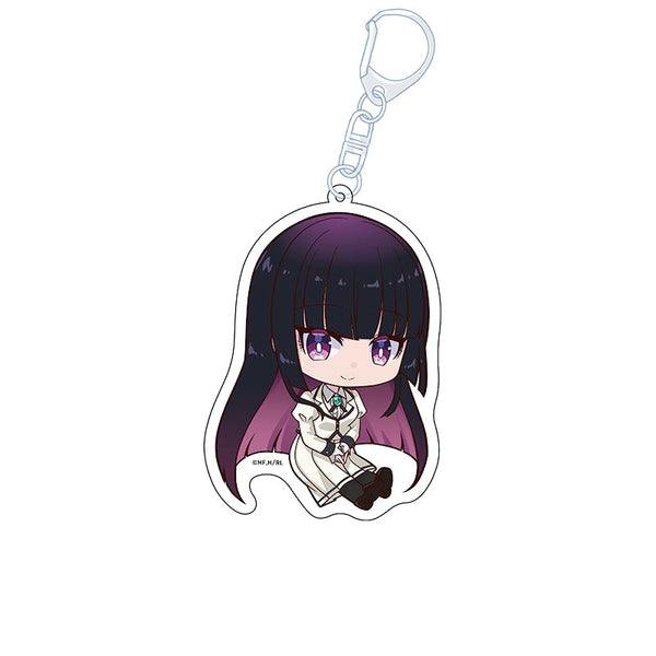 『ロックは淑女の嗜みでして』ぺたん娘アクリルキーホルダー 黒鉄音羽