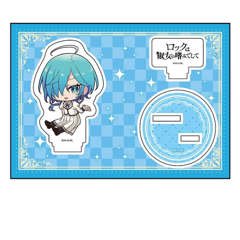 『ロックは淑女の嗜みでして』ぺたん娘アクリルフィギュア 院瀬見ティナ