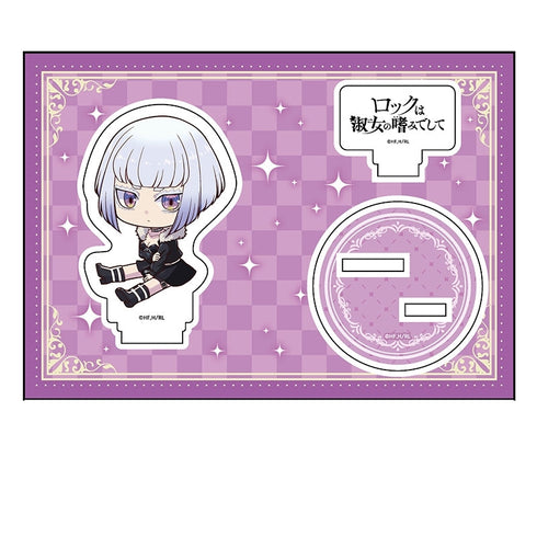 『ロックは淑女の嗜みでして』ぺたん娘アクリルフィギュア 白矢環