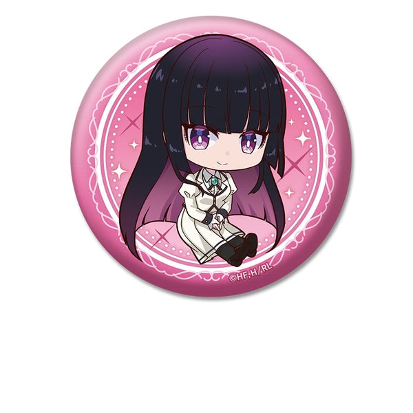 『ロックは淑女の嗜みでして』ぺたん娘缶バッジ 黒鉄音羽