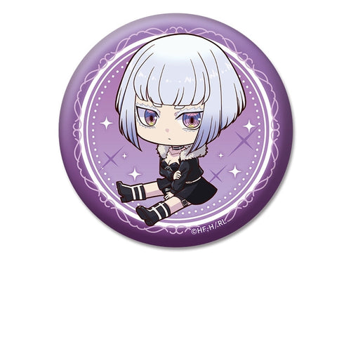 『ロックは淑女の嗜みでして』ぺたん娘缶バッジ 白矢環