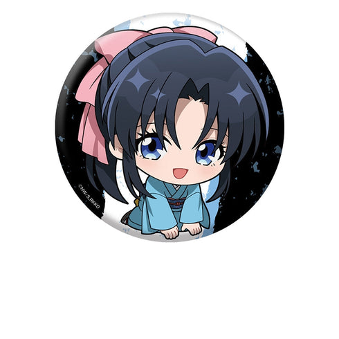 『るろうに剣心 -明治剣客浪漫譚- 京都動乱』ぺたん娘缶バッジ 神谷薫