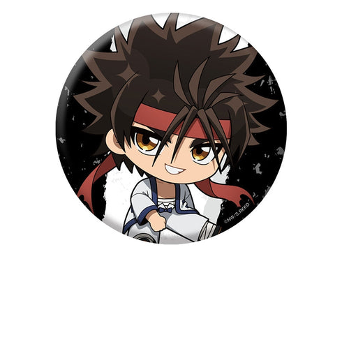 『るろうに剣心 -明治剣客浪漫譚- 京都動乱』ぺたん娘缶バッジ 相楽左之助